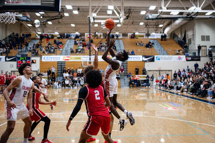 Columbus Harvard Westlake boys basketball Les Schwab Invitational December 30 2023 Naji Saker 2 -Southridge Harvard Westlake boys basketball Les Schwab Invitational postgame December 2023 Naji Saker-311